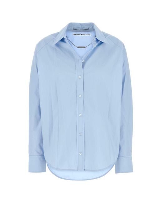 Alexander Wang Blue Shirts