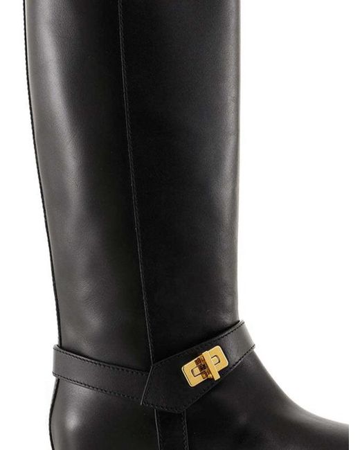 Givenchy Black Eden Flat Riding Boot Nwt