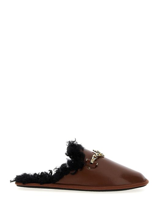 Stella McCartney Brown 'Backless Ryder' Sabots
