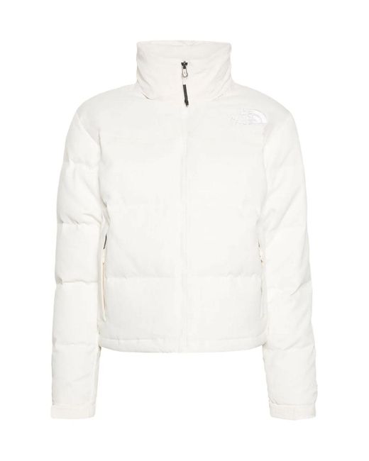 The North Face White 92 Ripstop Nuptse Down Jacket