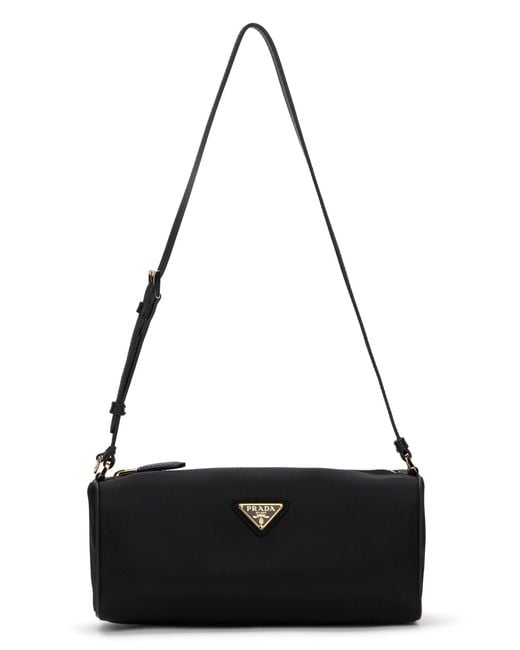 Prada Black Pouch With Logo