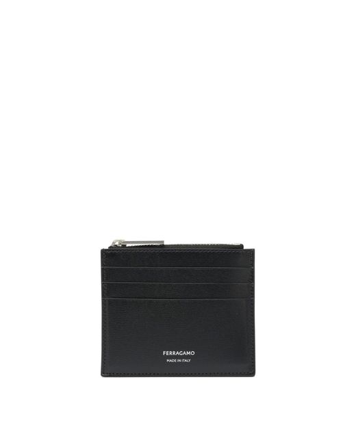 Ferragamo Black Wallets & Card Holders for men