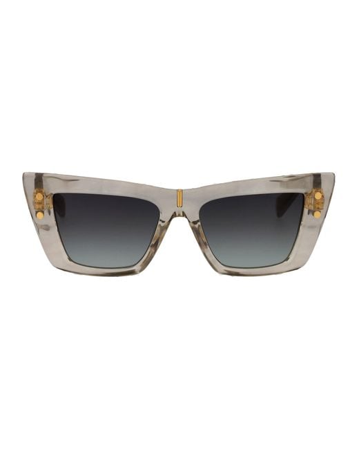 Balmain Gray Sunglasses