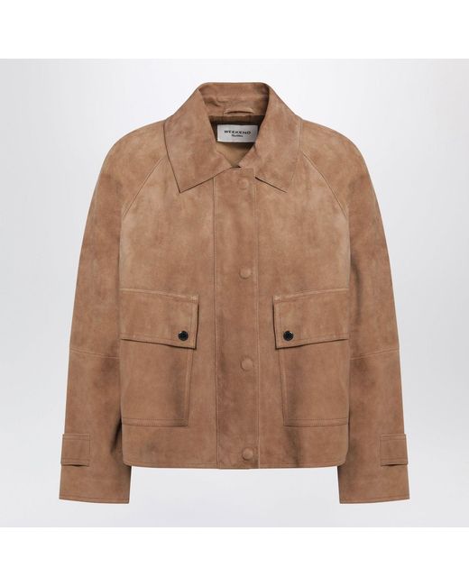 Weekend by Maxmara Brown Hazelnut Jacket