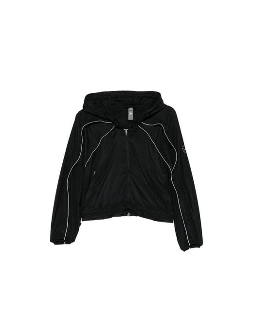 Adidas By Stella McCartney Black Bomber Jacket