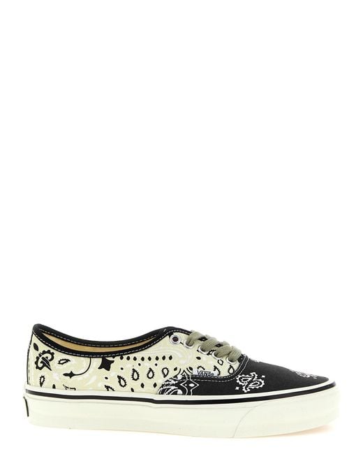 Vans White 'Authentic Premium' Sneakers