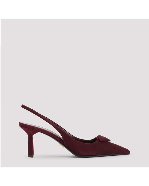 Prada Red Pumps