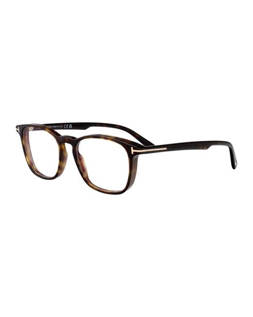 Tom Ford Brown Squared Optical Ft5960 B 052 for men