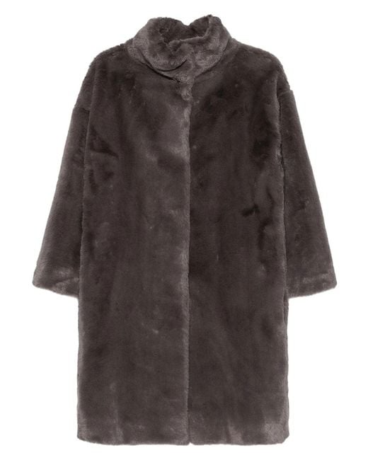 Herno Gray Single-Breasted Coats