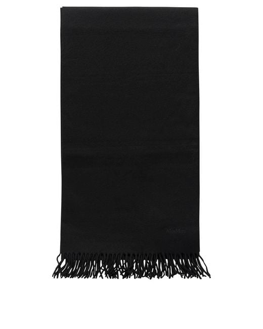 Max Mara Black Camel Scarf