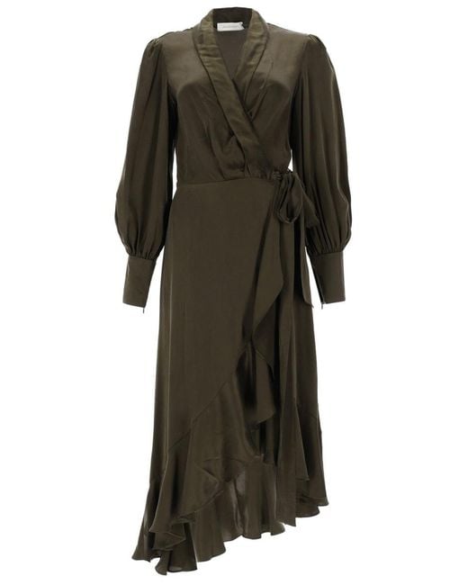Zimmermann Black Abito Midi