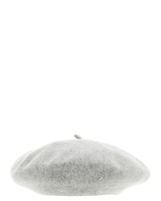 Maison Margiela White 'Four Stitches' Cap