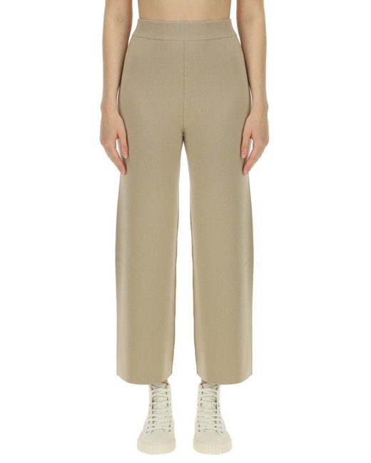 KENZO Natural Relaxed Flat Front Pants