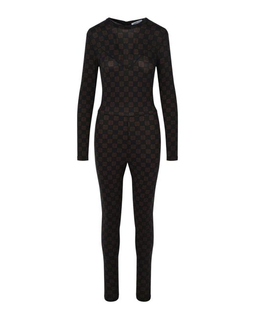 Ambush Black Monogram Catsuit
