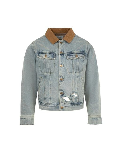 MIDNIGHT RODEO Blue Fabric Jackets