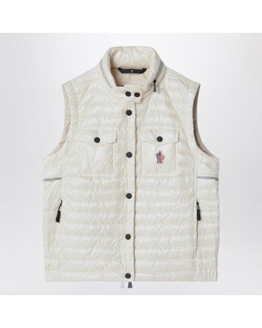 Men's White Grenoble Gumiane Padded Vest