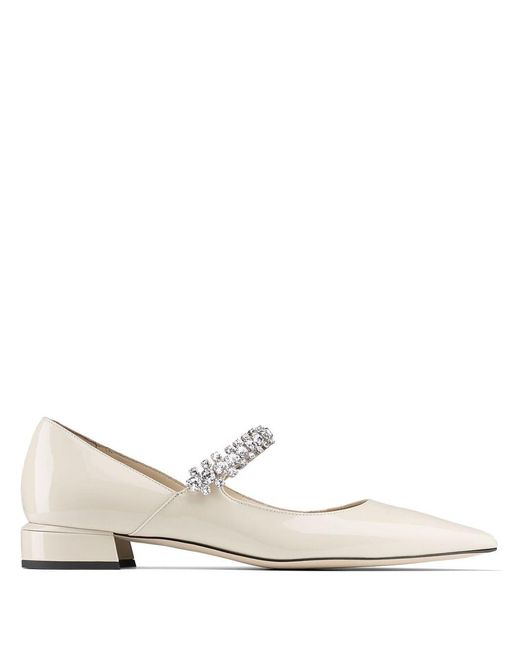 Jimmy Choo Natural Bing Pump Flat