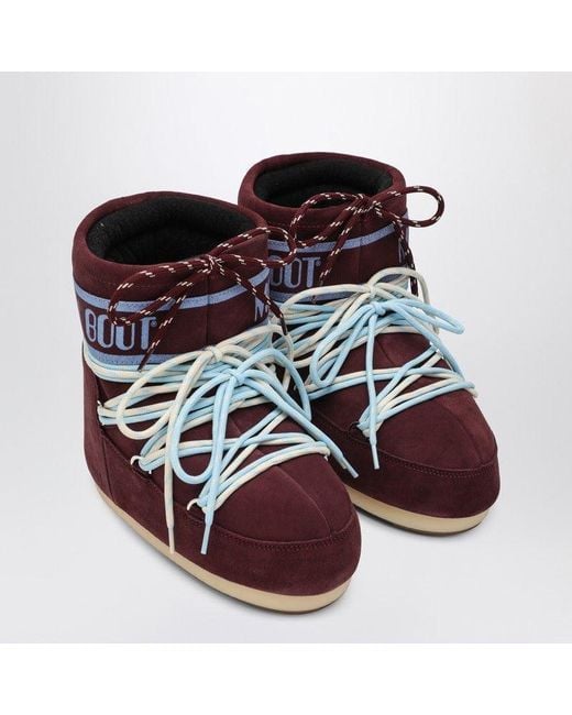 Women's Red Icon Low Boots