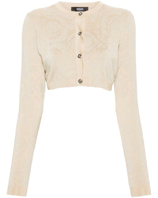 Versace Natural Knit Sweater Clothing