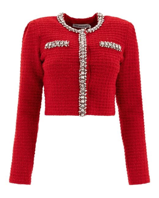 Women's Red Cardigans