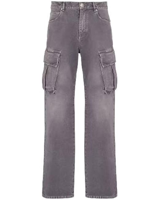 Balmain Gray Balmain Paris for men