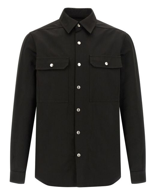 Rick Owens Black Polyester Blouse for men