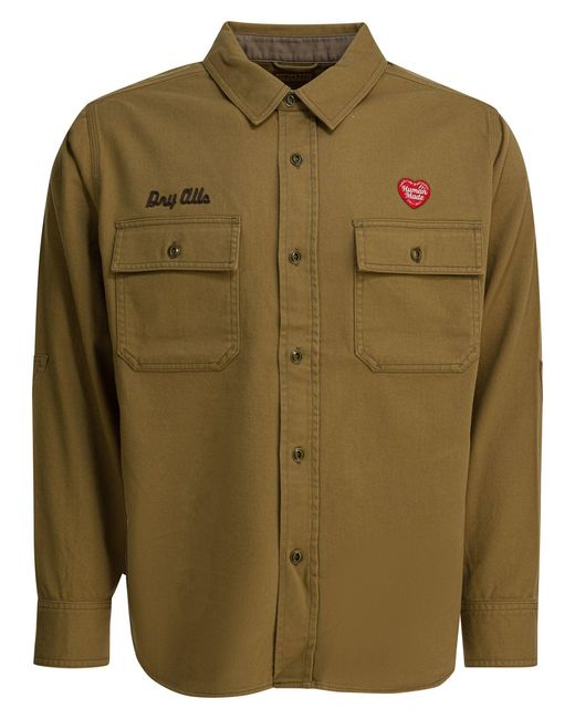 Human Made Green Work Jackets And Coats for men
