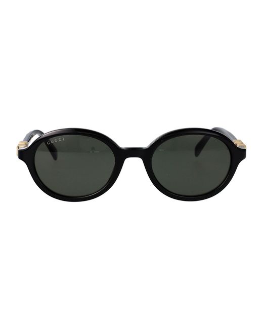 Gucci Black Acetate Sunglasses
