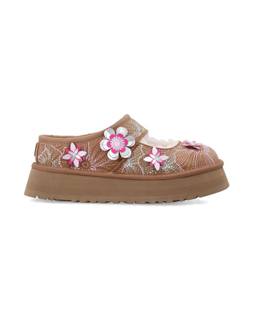 Women's Pink Bea Meadow Mary Jane Platform