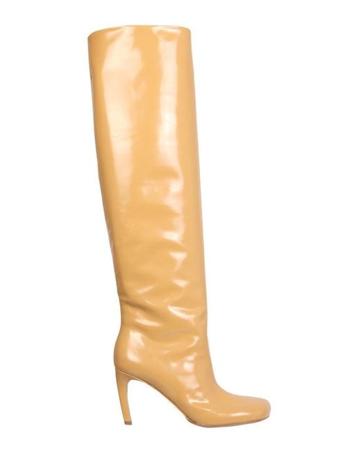 Dries Van Noten Metallic 8 Cm High Boots For