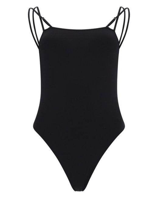 Tom Ford Black Solid Swimwear