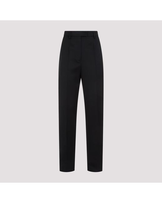 Prada Black Luxurious Wool Trousers