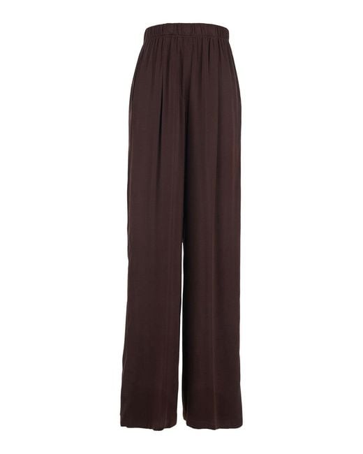 Jucca Brown Silk Pants
