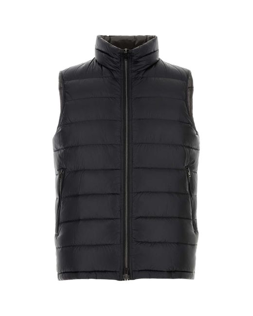 Herno Black Quilts for men