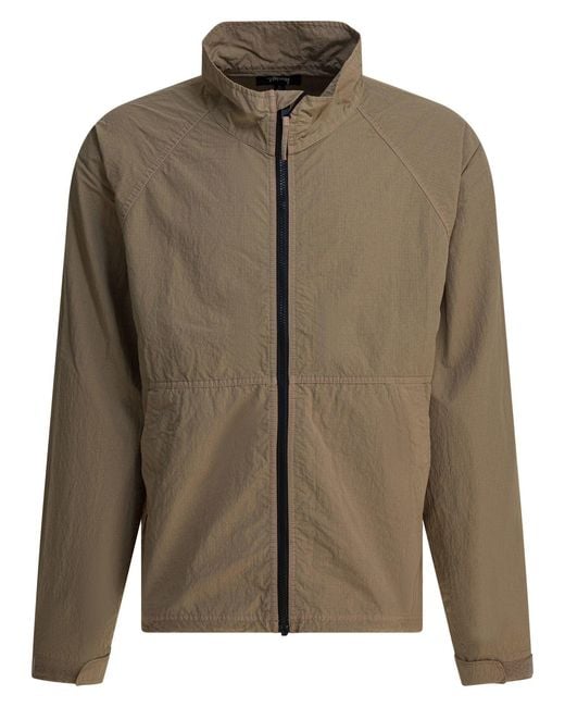 Men's Green Stussy Nylon Jacket