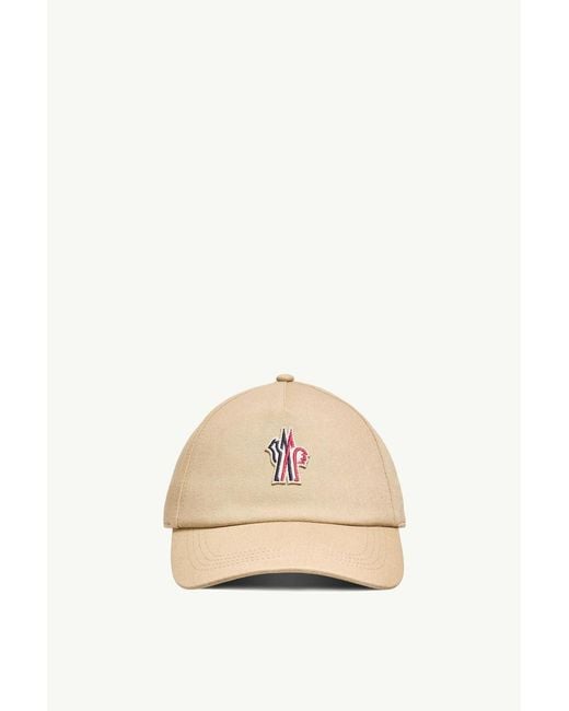 Moncler Natural Baseball Cap for men