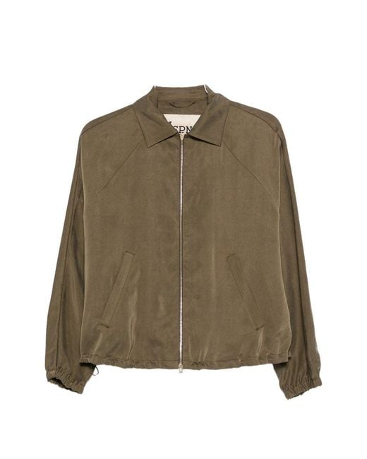 Herno Green Lyocell Jacket