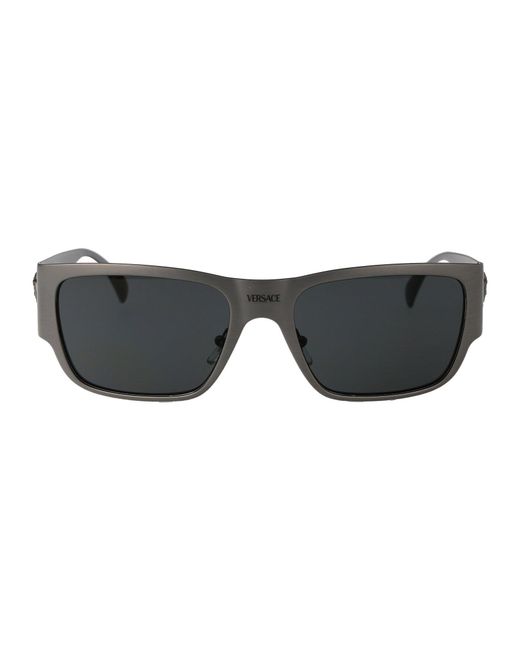 Versace Gray Sunglasses for men