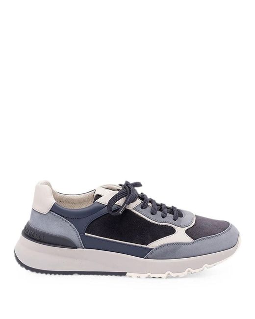 Brunello Cucinelli Blue Runners for men