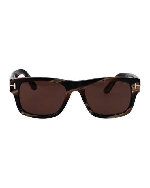 Tom Ford Brown Sunglasses for men