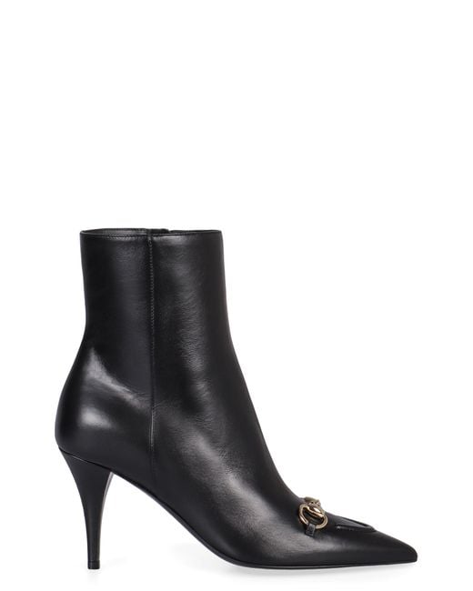 Gucci Black Ankle Boots