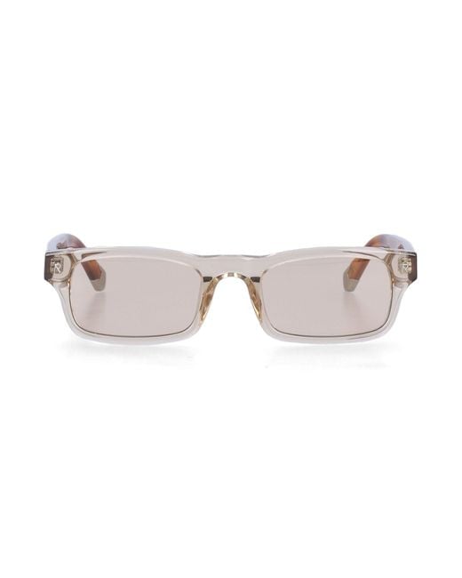Represent Multicolor Aura Rectangular Acetate Sunglasses for men