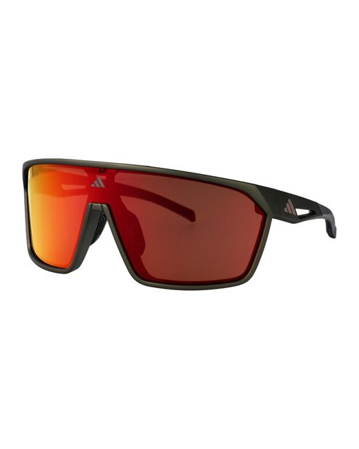 Adidas Red Sunglasses