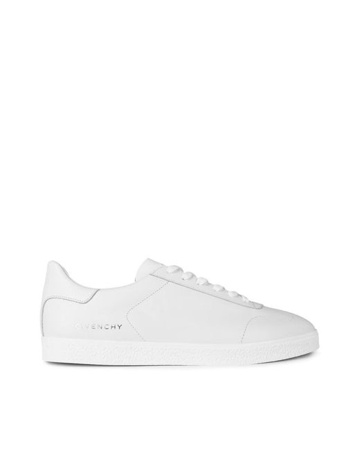 Givenchy White Town Logo Sneakers