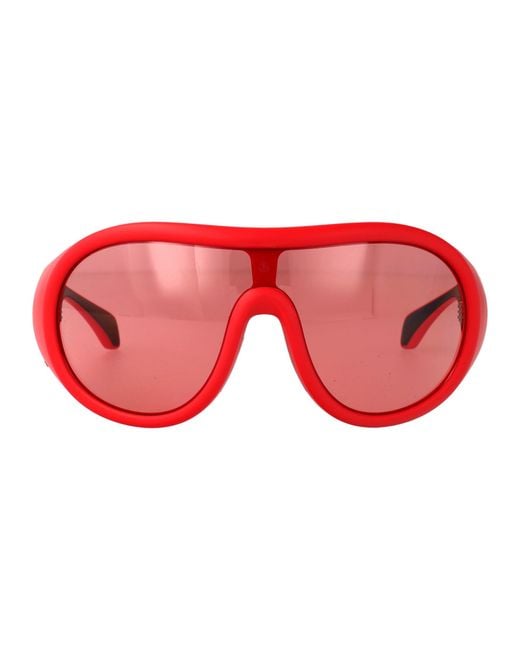 Moncler Red Sunglasses
