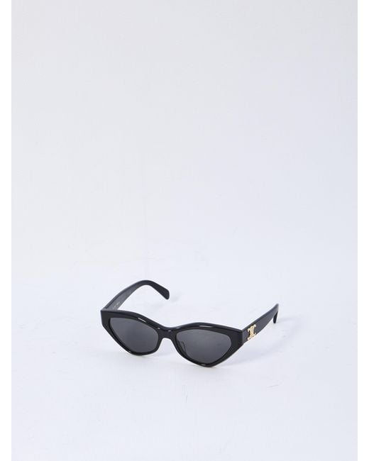Céline White Triomphe 17 Sunglasses