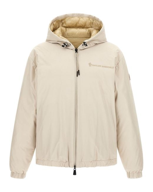 Moncler Natural 'Berguns' Reversible Down Jacket for men