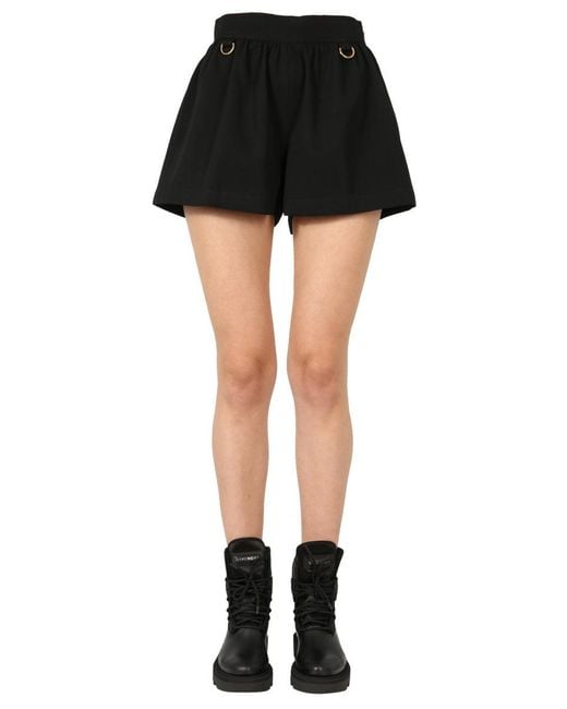 Givenchy Black Puffy Shorts