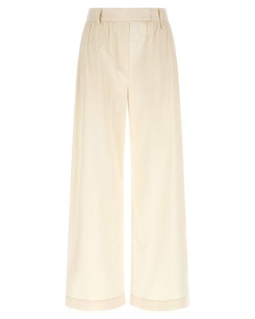 MISENITHE White 'Vicky' Wide Pants