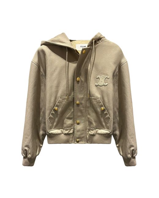 Céline Green Triomphe Jacket
